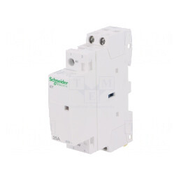 Contactor 2P 25A 230-240VAC NO IP20