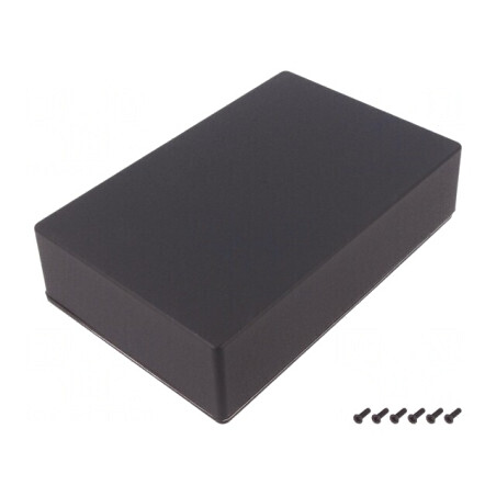 Carcasă universală aluminiu IP66 1550WGBK | Electronic-mag.ro | Componente Electronice