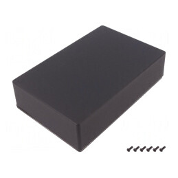 Carcasă universală aluminiu IP66 1550WGBK | Electronic-mag.ro | Componente Electronice