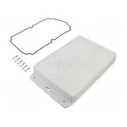 Carcasă Universală cu Lame de Fixare 161x240x37 mm | Electronic-mag.ro | Componente Electronice