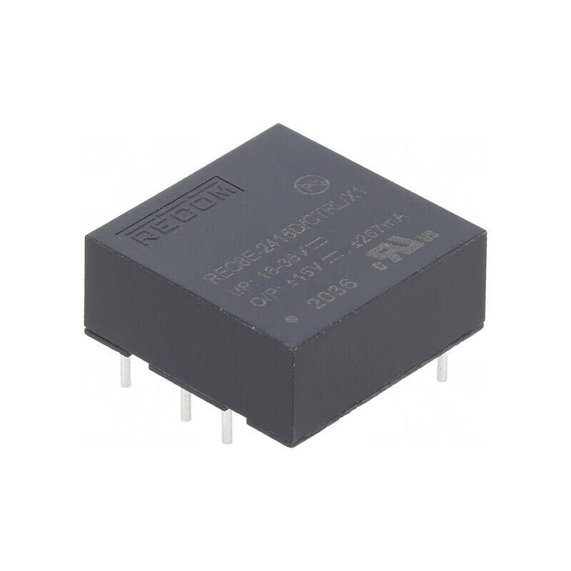 Convertor DC/DC 8W 18-36V la 15V și -15V | Electronic-mag.ro | Componente Electronice Convertor DC/DC 8W 18-36V la 15V și -15V | Electronic-mag.ro | Componente Electronice