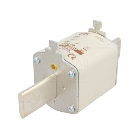Siguranță ceramică industrială NH2 400VAC 231A | Electronic-mag.ro | Componente Electronice