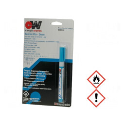 Creion | acoperire de protecţie | 4,9ml | verde | CW3300G