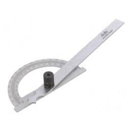 Raportor 0-180° 120mm Franceză | Electronic-mag.ro | Componente Electronice