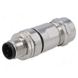 Mufă M12 3-PIN tată DeviceNet/CANopen IP67 | Electronic-mag.ro | Componente Electronice