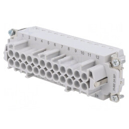 Conector HDC EPIC H-BE 24P 16A Mamă | Electronic-mag.ro | Componente Electronice