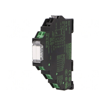 Releu 24VDC 6A pentru șină DIN | Electronic-mag.ro | Componente Electronice