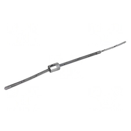 Senzor de Temperatură Termocuplu J cu Izolație din Fibră de Sticlă | Electronic-mag.ro | Componente Electronice