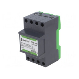 Transformator de Alimentare 20VA 230V AC 24V cu Bandă de Cleme | Electronic-mag.ro | Componente Electronice