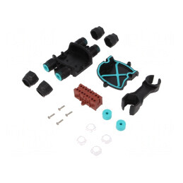 Conector de Alimentare AC cu Șurub 6-14mm 450V | Electronic-mag.ro | Componente Electronice