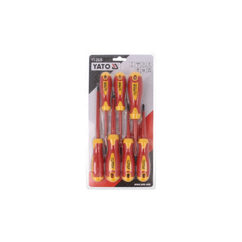 Kit Şurubelniţe Izolate 1kVAC Phillips Pozidriv Plată 7 Bucăți YT-2828 | Electronic-mag.ro | Componente Electronice Kit Şurubelniţe Izolate 1kVAC Phillips Pozidriv Plată 7 Bucăți YT-2828 | Electronic-mag.ro | Componente Electronice