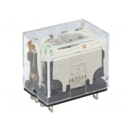 Releu electromagnetic 4PDT 24VDC 10A | Electronic-mag.ro | Componente Electronice