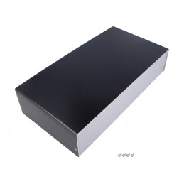 Carcasă Aluminiu Argint 160x303x69 mm | Electronic-mag.ro | Componente Electronice