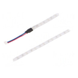 Bandă LED RGB 4,5W IP65 5V 60 diode 1004x6mm