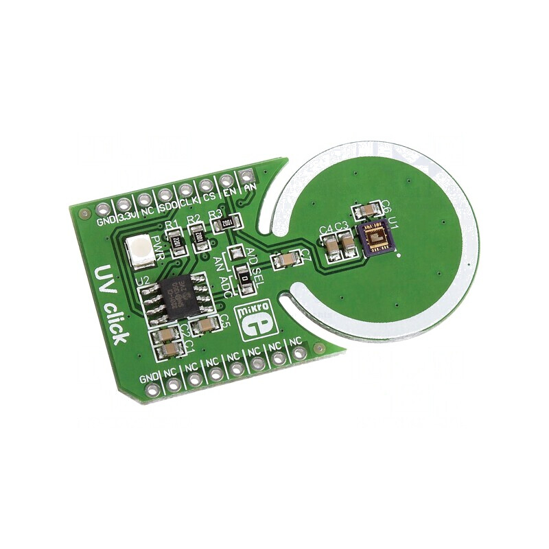 Senzor UV Click ML8511 SPI 3,3V | Electronic-mag.ro | Componente Electronice