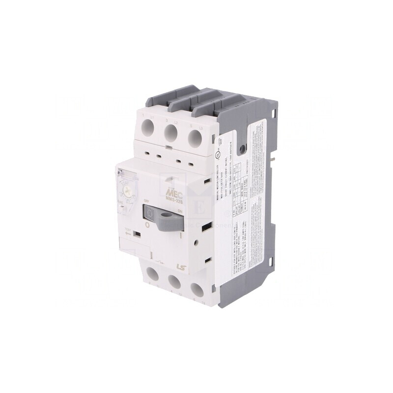 Întrerupător pentru Motor 0,75kW 220-690VAC pentru Șină DIN IP20 2,5A | Electronic-mag.ro | Componente Electronice