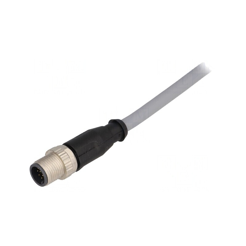 Mufă M12 12 PIN Tată DeviceNet/CANopen 2m Drept | Electronic-mag.ro | Componente Electronice
