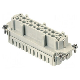 Conector HDC inserturi contact mamă Han ES PIN 24 PE | Electronic-mag.ro | Componente Electronice