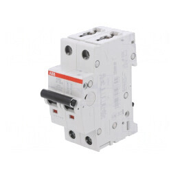Întrerupător de Supracurent 10A 2 Poli 230/400VAC 6kA | Electronic-mag.ro | Componente Electronice