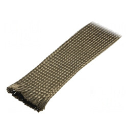 Manșon Electroizolant Fibră de Bazalt Kaki 5m | Electronic-mag.ro | Componente Electronice