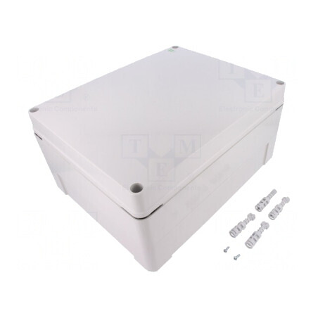 Carcasă Universală Industrial Gri 270x340x165mm | Electronic-mag.ro | Componente Electronice