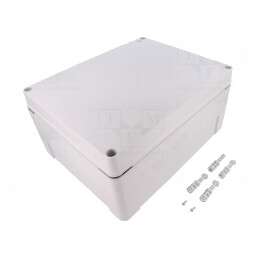 Carcasă Universală Industrial Gri 270x340x165mm | Electronic-mag.ro | Componente Electronice
