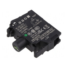 Lumină 22mm pentru panou frontal 24-240VAC | Electronic-mag.ro | Componente Electronice