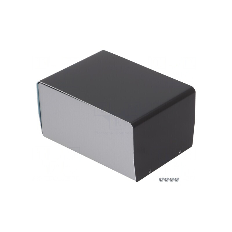Carcasă aluminiu argint 118x163x84mm | Electronic-mag.ro | Componente Electronice