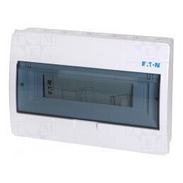 Carcasă Albă pentru Aparatură Modulară IP40, 12 Module | Electronic-mag.ro | Componente Electronice