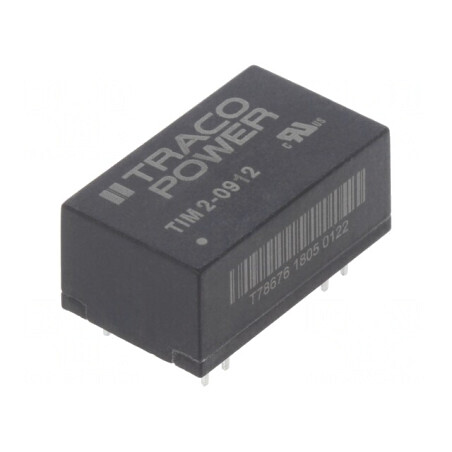 Convertor DC/DC 2W 4.5-12V la 12V 167mA DIP16 | Electronic-mag.ro | Componente Electronice