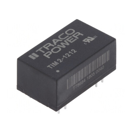 Convertor DC/DC 2W 9-18V la 12V 167mA DIP16 | Electronic-mag.ro | Componente Electronice
