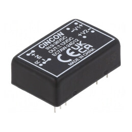 Convertor DC/DC 10W 9-36V la 12V/-12V THT EC7AW-24D12 | Electronic-mag.ro | Componente Electronice