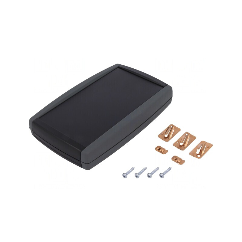 Carcasă universală TEKNET ABS neagră 96mm x 156mm x 28mm | Electronic-mag.ro | Componente Electronice