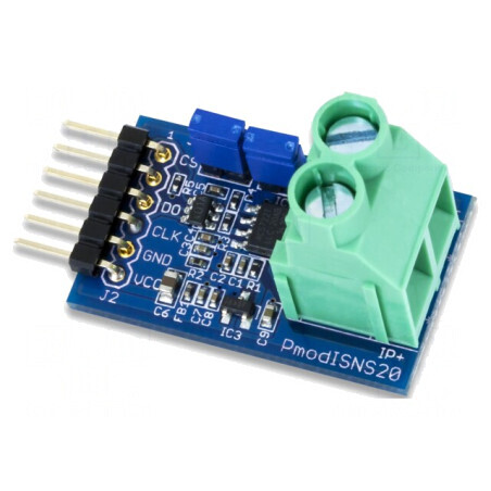 Modul Senzor Hall SPI ACS722 20A PMODISNS20 | Electronic-mag.ro | Componente Electronice