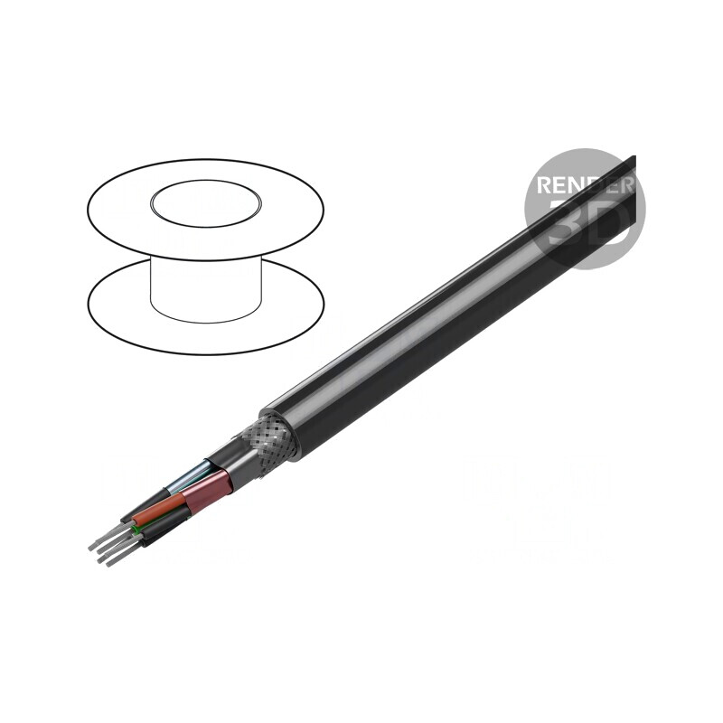Cablu RS232/RS422 30m PVC Crom 100Ω | Electronic-mag.ro | Componente Electronice Cablu RS232/RS422 30m PVC Crom 100Ω | Electronic-mag.ro | Componente Electronice