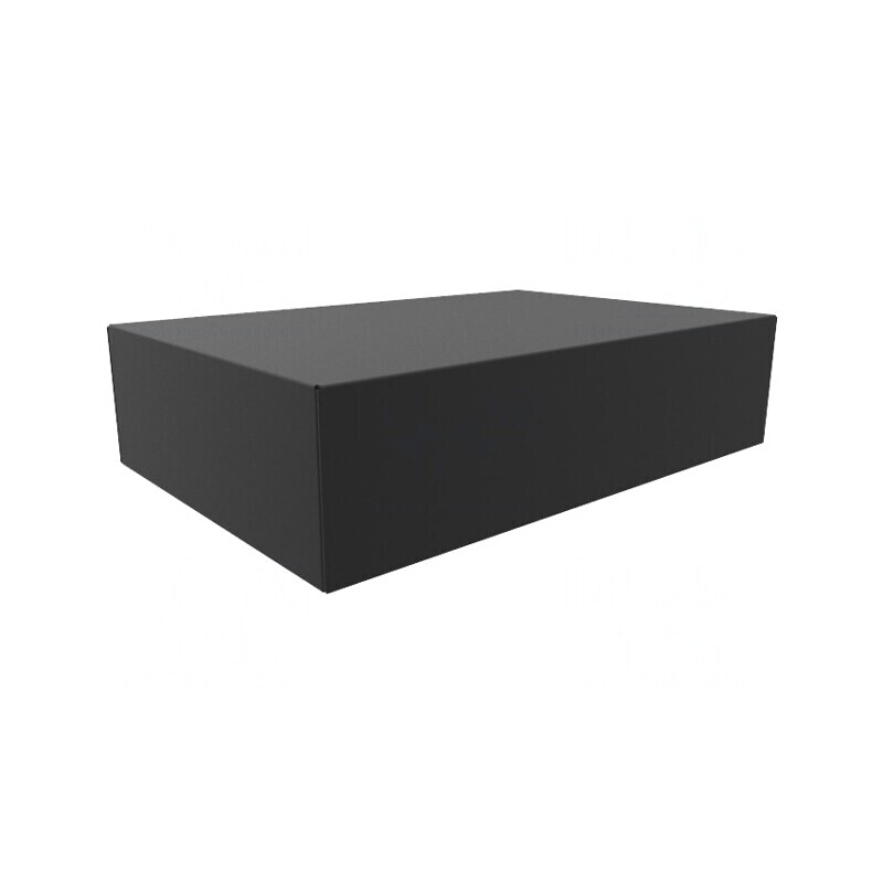 Bază Carcasă Oțel Negru 203x305x76mm | Electronic-mag.ro | Componente Electronice