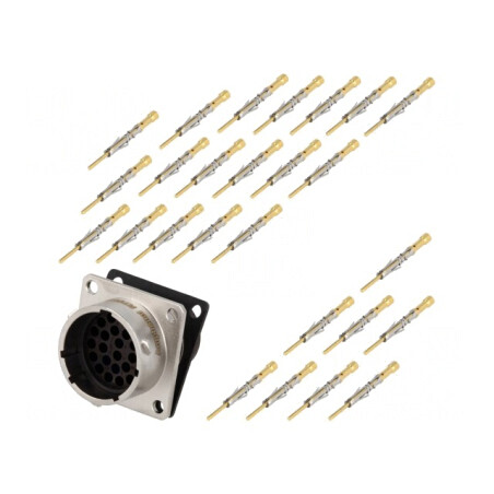 Conector Circular Crimpat PIN 26 7.5A IP67 RT360 Soclu | Electronic-mag.ro | Componente Electronice