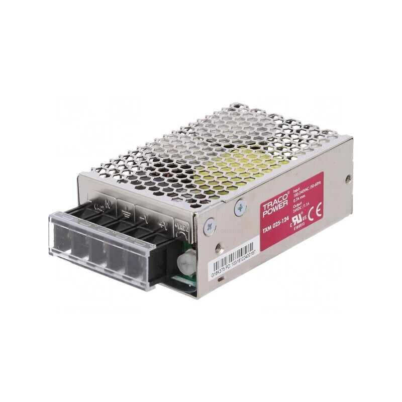 Alimentator Pulsatoriu Modular 25W 24VDC 1.1A | Electronic-mag.ro | Componente Electronice