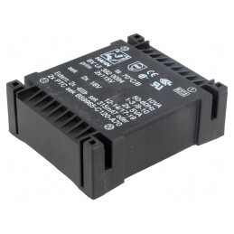 Transformator încapsulat 10VA 115VAC 2x18V 277mA | Electronic-mag.ro | Componente Electronice