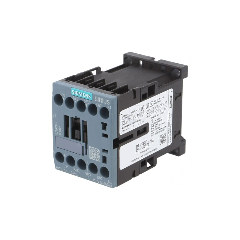Contactor 3P NO+NC 110V 9A 690V | Electronic-mag.ro | Componente Electronice