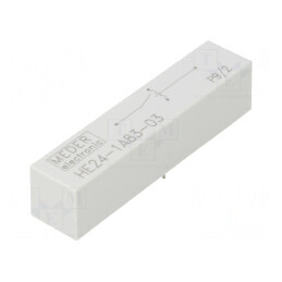 Releu Senzor Reed SPST-NO 24VDC 5A 50W | Electronic-mag.ro | Componente Electronice