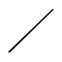 Radiator Extrudat cu Aripioare Negru 1000x21x10mm | Electronic-mag.ro | Componente Electronice