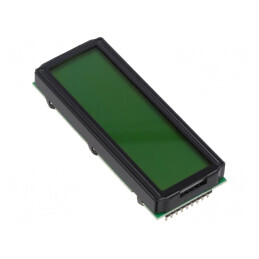 Afișaj LCD Alfanumeric 4x20 Galben-Verde 68x26.8x10.8mm LED