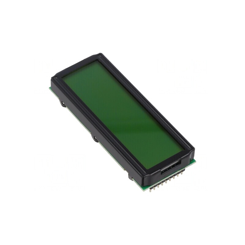 Afișaj LCD Alfanumeric 4x20 Galben-Verde 68x26.8x10.8mm LED | Electronic-mag.ro | Componente Electronice