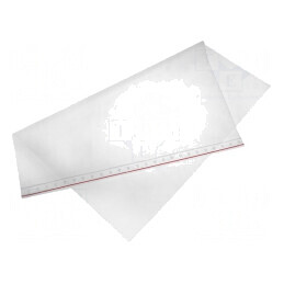 Pungă cu fermoar polietilenă 550x550mm | Electronic-mag.ro | Componente Electronice