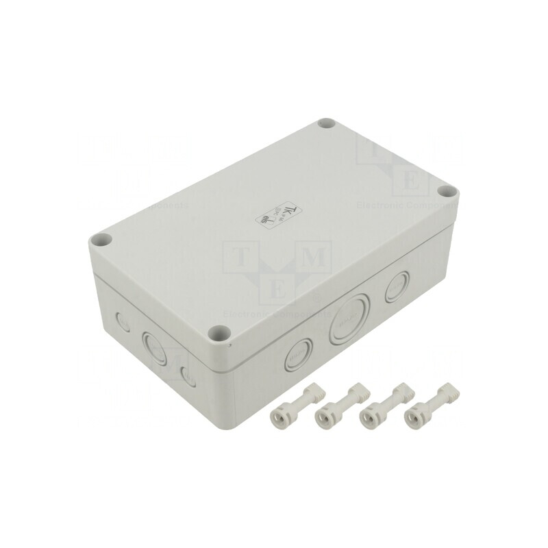 Carcasă Universală Policarbonat 110x180x63mm | Electronic-mag.ro | Componente Electronice