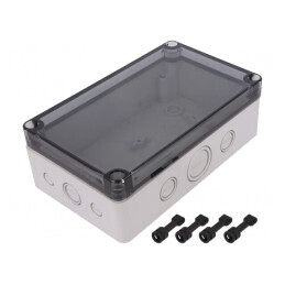 Carcasă Universală Policarbonat 110x180x63mm | Electronic-mag.ro | Componente Electronice