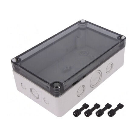 Carcasă Universală Policarbonat 110x180x63mm | Electronic-mag.ro | Componente Electronice