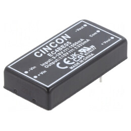 Convertor DC/DC 10W 9-18V la 15V/-15V THT EC4BE05 | Electronic-mag.ro | Componente Electronice