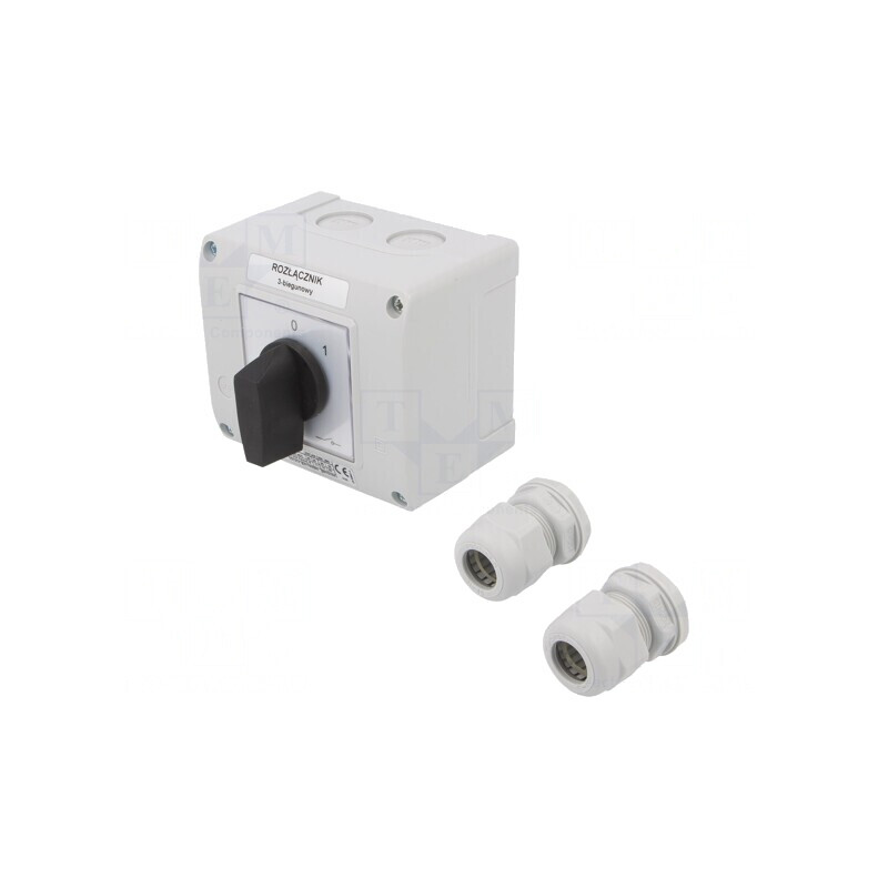 Comutator cu Came 2 Pozitii 25A 0-1 pentru Suprainaltare | Electronic-mag.ro | Componente Electronice